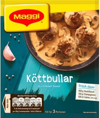 Produktbild von Maggi Fix Köttbullar 34g