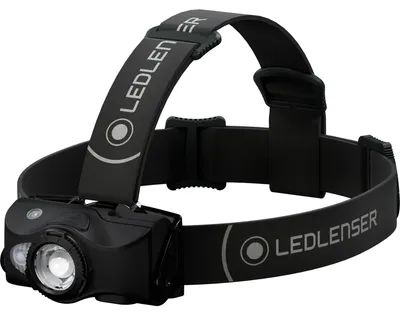 Zdjęcie produktu dla Latarka czołowa Ledlenser MH8 LED 600 lm IPX4 czarna ( 502156 ) + 1x akumulator + 1x kabel do ładowania