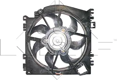 Image de Ventilateur de radiateur pour Renault Clio III (2005-) et Nissan Micra