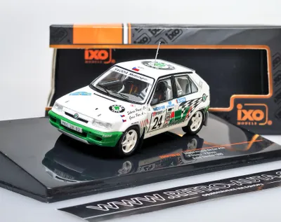 Obrázok produktu pre Škoda Felicia Kit Car, č. 24, Rally Švédsko, P.Sibera/P.Gross, 1995 IXO 1:43