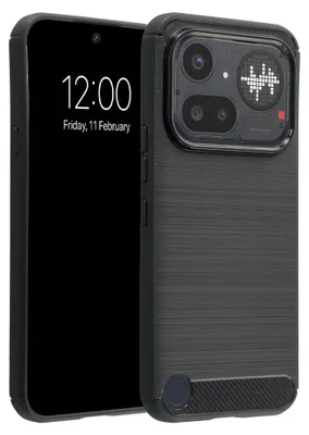 Productafbeelding van imoshion Brushed Backcover voor de Nothing Phone (4a) Pro - Zwart