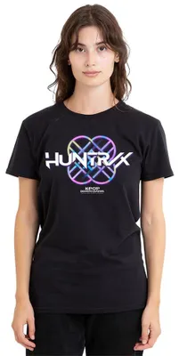 Obrázek produktu pro Kpop Demon Hunters Huntrix Huntrx, dámské tričko, černá barva, velikost S