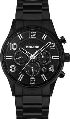 Produktbild von Police Herrenuhr Armbanduhr schwarz PEWJK2203102