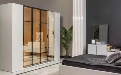 Produktbild von Kleiderschrank Möbel Schrank Italienischer Stil Luxus Schlafzimmer Schränke