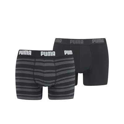 Produktbild von PUMA HERITAGE STRIPE BOXER 2P black M