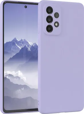 Produktbild von EAZY CASE - TPU Hülle für Samsung Galaxy A73 5G, TPU Case stoßfeste Handyhülle, weiches Cover mit Kameraschutz, Silikonhülle in Lila
