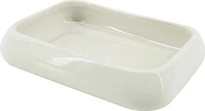 Produktbild von Elegante Servierschale aus Porzellan in Weiß - ideal zum Servieren