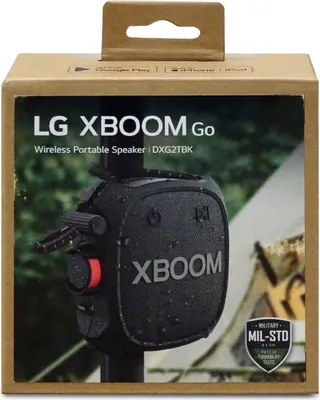 Produktbild von XBoom Go DXG2TBK (schwarz, Bluetooth 5.3, IP67)