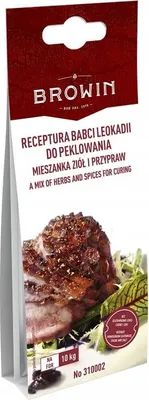 Zdjęcie produktu dla Mieszanka ziół do peklowania mięs 36g na 10 kg