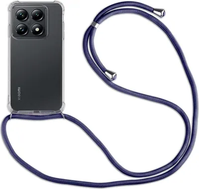 Produktbild von Handykett für Xiaomi 14T Pro Hülle mit Kordel Handyhülle mit Band in Blau