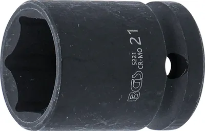 Immagine prodotto di BGS 5221 | Chiave esagonale di potenza | 12,5 mm (1/2") | SW 21 mm
