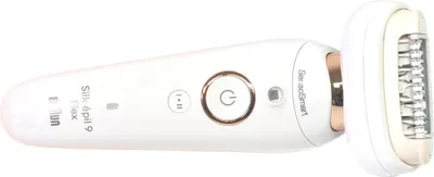 Produktbild von Braun Silk-épil 9 Flex 9100 BS, Gold, Weiß, 40 Pinzette, MicroGrip, Integrierte Batterie