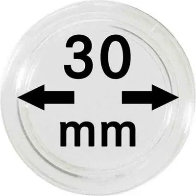 Produktbild von Lindner 2251030 Münzkapseln 30 mm-100er Pack