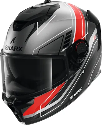 Obrázok produktu pre Shark Spartan GT Pro Toryan Helm, schwarz matt/grau/rot, S (55/56)