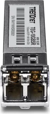 Zdjęcie produktu dla Trendnet TEG-10GBSR, Swiatłowód, 10000 Mbit/s, SFP+, LC, SR, 550 m