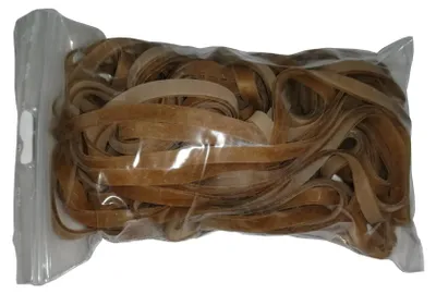 Produktbild von 100 g Gummiringe natur 140 mm Ø 1,2 x 5 mm breit