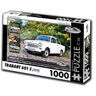 Obrázek produktu pro Puzzle č. 38 - TRABANT 601 S (1979) 1000 dílků