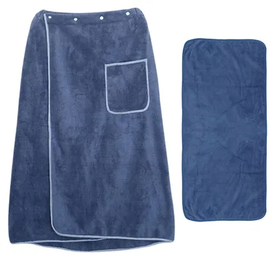 Productafbeelding van Grote Sneldrogende Badhanddoek met Handdoekset voor Sauna en Thuis