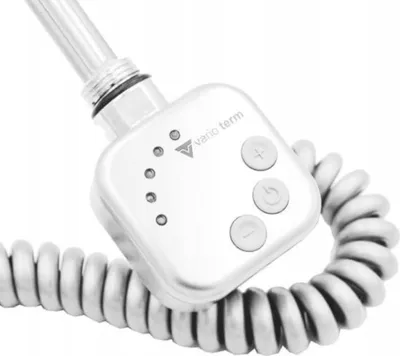 Immagine prodotto di Varioterm GROOVER (GRL-V-GVT300W/06) Riscaldatore elettrico da 300 W (0,3 kW) con termostato, bianco