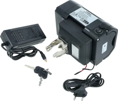 Produktbild von EXTENSILO Akku kompatibel mit Zündapp E-Bike (14 Ah, 24 V, Li-Ion, inkl. Ladegerät) - Schwarz