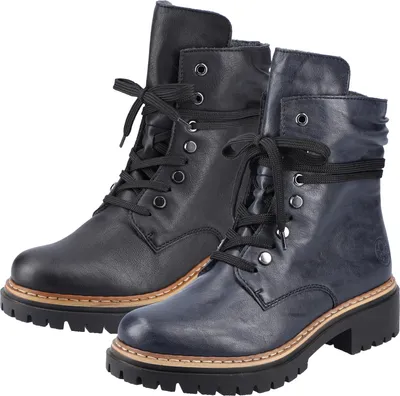 Produktbild von Rieker Damen Schnürboot schwarz