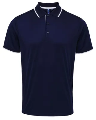 Produktbild von Premier - Poloshirt für Herren, Coolchecker LT5319 (S) (Marine)