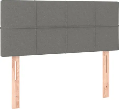 Produktbild von Kopfteil Dunkelgrau 90x5x78/88 cm Stoff