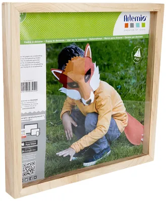 Immagine prodotto di Cornice in legno per scrapbooking, 31 cm, color beige