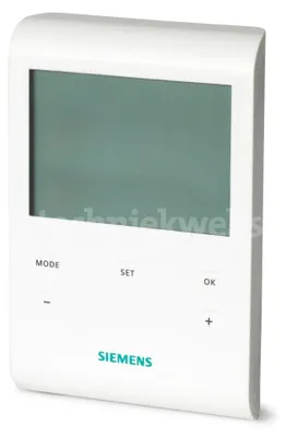 Produktbild von Siemens Raumuhrenthermostat H12,7xB8,5xT2,2cm Weiß