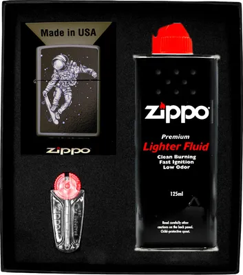 Produktbild von Feuerzeug-Set ZIPPO  SPACEMAN Geschenk No1