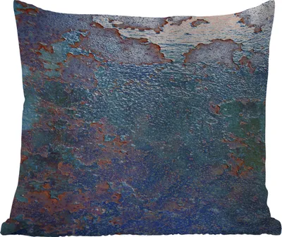 Produktbild von MuchoWow® Outdoor Kissen - Rost - Grün - Orange - 40x40 cm - Wetterfest - Lounge Kissen - Kopfkissen - Interieur - Polster mit Bild
