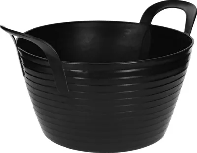 Produktbild von Kerbl Flexibler Trog FlexBag schwarz 12 ltr.