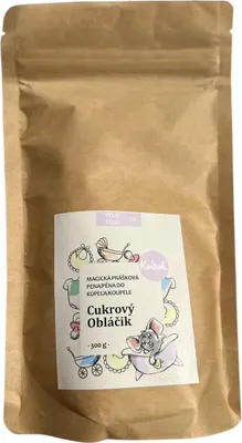 Produktbild von Kvitok Magisches Badepulver Zuckerwatte 300 g
