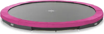 Produktbild von EXIT Silhouette Sporttrampolin ø366cm, Bodentrampolin, Rund, für Kinder, Rosa