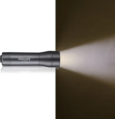Produktbild von Philips 4000 series SFL4000T/10, Taschenlampe, Schwarz, Aluminium, IPX4, LED, 120 lm