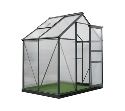 Produktbild von Westmann Aluminium Gewächshaus Flora 64 Anthrazit 132x192x202 cm