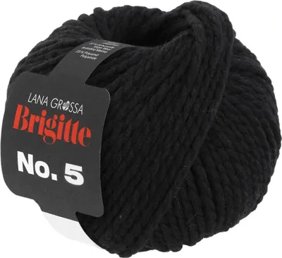 Produktbild von Lana Grossa - Brigitte No. 5 0003 schwarz