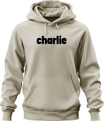 Obrázek produktu pro Charlie Writing Charlie Kirk Protest Republican Patriot Uni mikina s kapucí, Nature, L