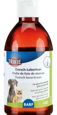 Productafbeelding van Trixie Dorsch-Leverolie, voor honden/katten, 250 ml