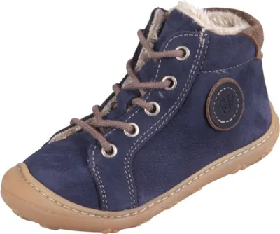 Produktbild von RICOSTA Boots GEORGIE von PEPINO für warme Füße Winterschuhe Schnürer Jungen Mädchen uni see blau Größe 25