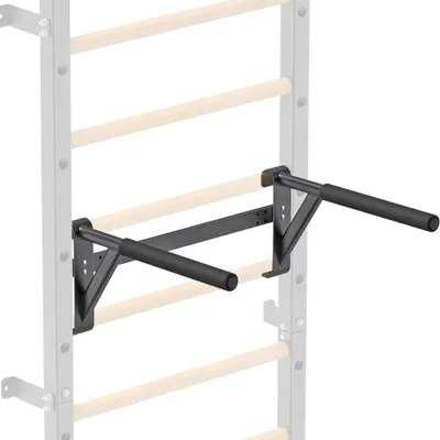 Produktbild von Verstellbare Dip-Bar-Befestigung für Klettergerüst bis 113 kg – Dip-Station – Krafttraining