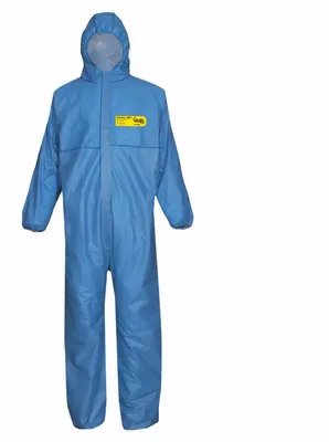 Produktbild von ASATEX CoverBase® Schutzanzug SMS-3 blau XXL - 50 Stück