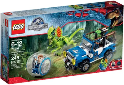Produktbild von Lego 75916 Jurassic World - Hinterhalt des Dilopho