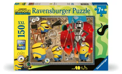 Image de Puzzle pour enfants Ravensburger XXL « Minions 3 », 150 pièces, 12004352