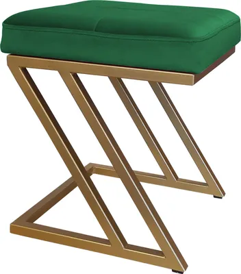 Obrázek produktu pro Pufa ZETA LOFT taburet podnožka podstawa złota MG25