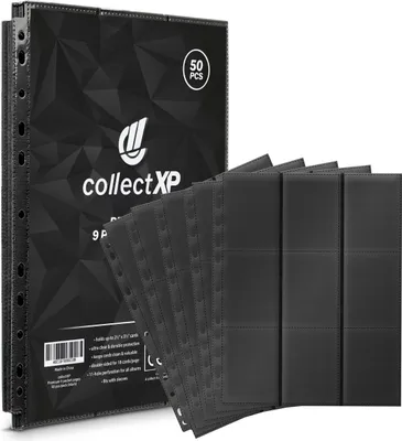 Zdjęcie produktu dla Etui collectXP Premium na 9 kart, czarne (50 szt.)