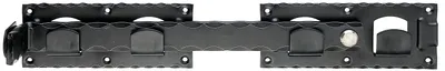 Produktbild von Alberts Doppeltorüberwurf Ausführungen gehämmert schwarz 423 x 70 mm