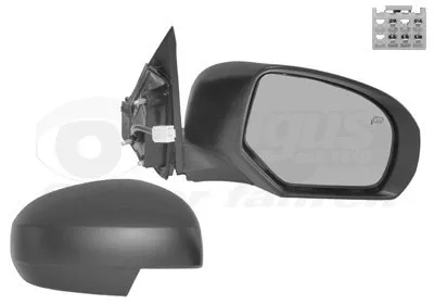 Produktbild von VAN WEZEL 5223808 Außenspiegel Seitenspiegel Rechts für SUZUKI SWIFT IV (FZ, NZ) Konvex Beheizt Grundiert