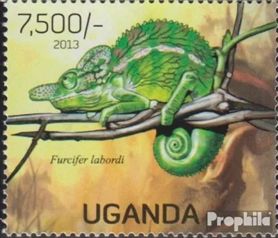 Produktbild von Briefmarken Uganda 2013 Mi 3029 (kompl.Ausg.) postfrisch Echsen