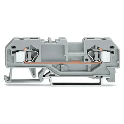 Immagine prodotto di Morsetto passante grigio 0,08-4qmm - Morsetto di alimentazione 6mm 32A 281-901